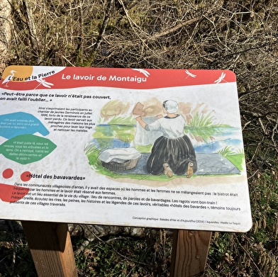 Le sentier de l'Eau et la Pierre